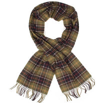 Load image into Gallery viewer, Barbour - Tartan Lambswool Scarf - Classic Green
