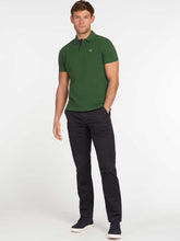 Load image into Gallery viewer, BARBOUR Tartan Polo Shirt Pique - Mens - Racing Green
