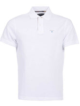 Load image into Gallery viewer, BARBOUR Tartan Polo Shirt Pique - Mens - White
