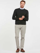 Load image into Gallery viewer, BARBOUR Tisbury Lambswool Crew Neck Pullover - Mens - Black
