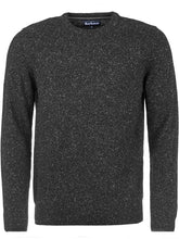 Load image into Gallery viewer, BARBOUR Tisbury Lambswool Crew Neck Pullover - Mens - Black
