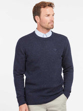 Load image into Gallery viewer, Barbour Tisbury Lambswool Crew Neck Pullover - Mens - Navy
