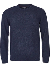 Load image into Gallery viewer, Barbour Tisbury Lambswool Crew Neck Pullover - Mens - Navy
