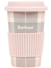 Load image into Gallery viewer, Barbour Travel Mug - Pink Tartan
