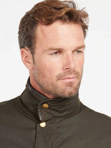 BARBOUR Prestbury Wax Jacket - Mens 6oz Sylkoil - Olive