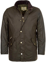 BARBOUR Prestbury Wax Jacket - Mens 6oz Sylkoil - Olive