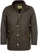 Load image into Gallery viewer, BARBOUR Prestbury Wax Jacket - Mens 6oz Sylkoil - Olive
