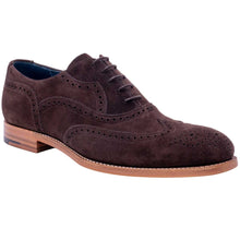 Load image into Gallery viewer, BARKER Bladen Shoes - Mens - Bitta Choc Suede
