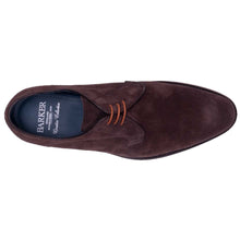 Load image into Gallery viewer, BARKER Derby Shoes - Mens - Bitta Choc Suede
