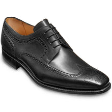 Load image into Gallery viewer, Barker Larry Derby Brogue - Black Calf
