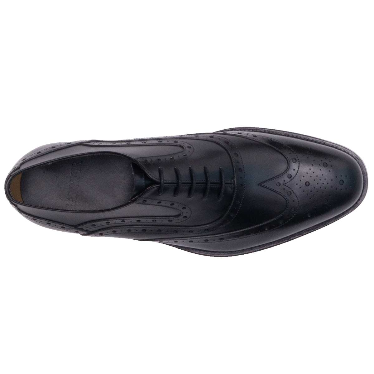BARKER Liffey Shoes - Mens Brogue - Black Calf
