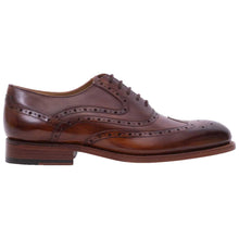 Load image into Gallery viewer, BARKER Liffey Shoes - Mens Brogue - Hand Brushed Brown
