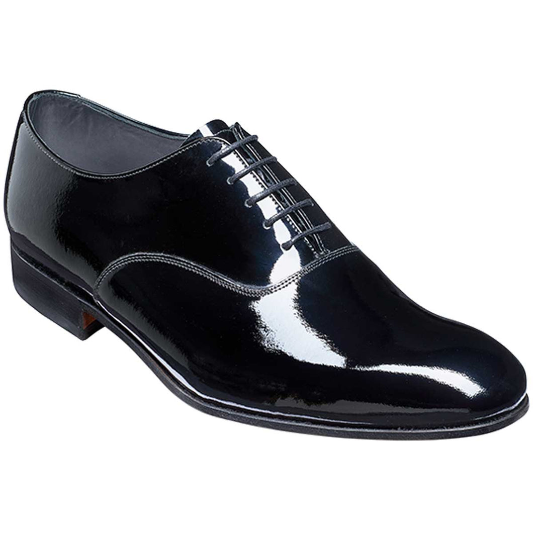 Barker Madeley Patent Shoes - Black