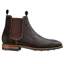 Load image into Gallery viewer, BARKER Mansfield Chelsea Boots - Mens - Choc Burnish Suede
