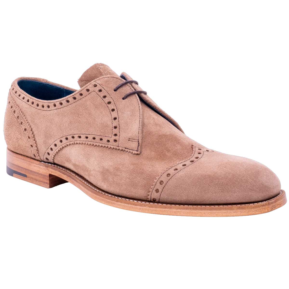 BARKER Matlock Shoes - Mens - Palude Suede