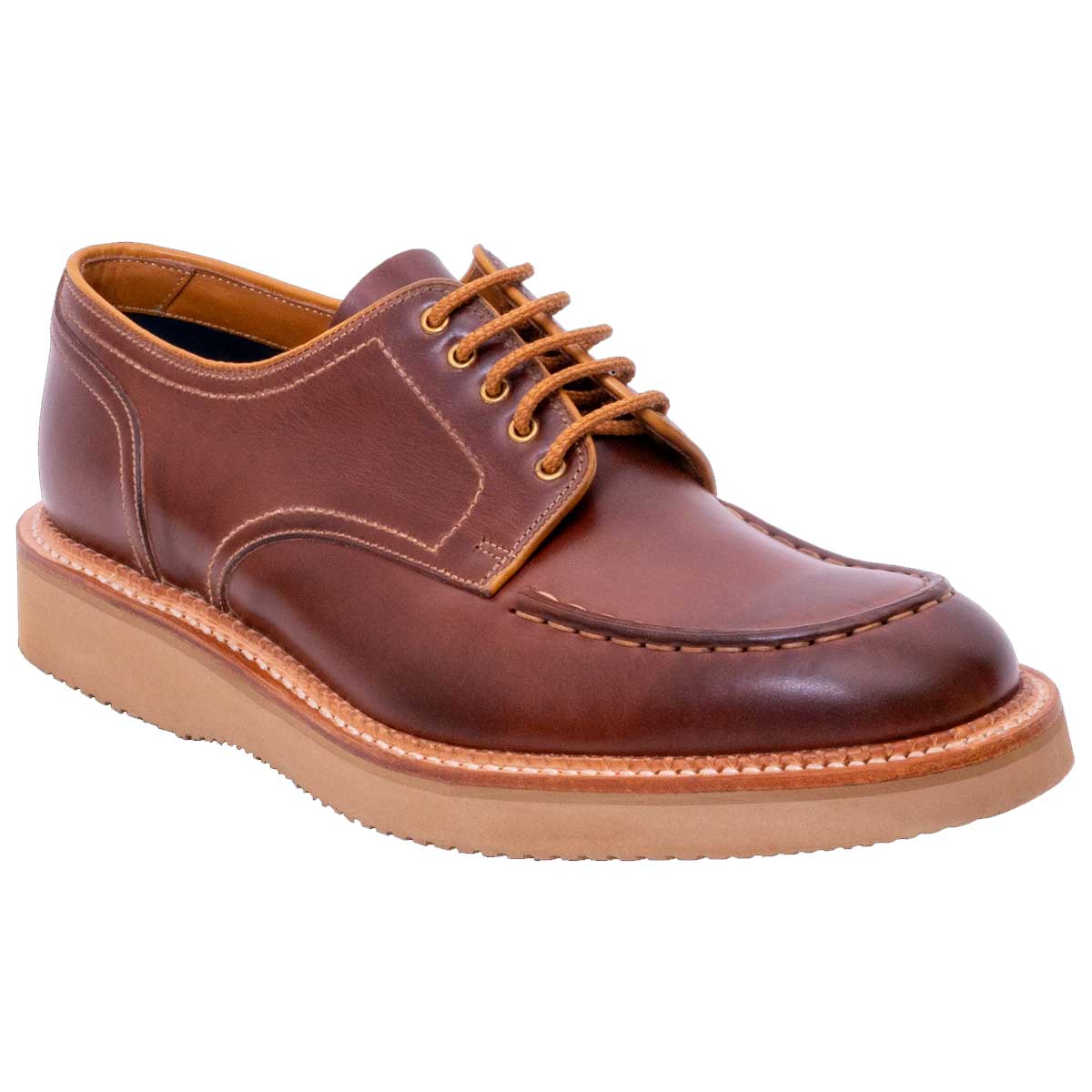 BARKER Michigan Shoes - Mens - Brown Waxy Calf