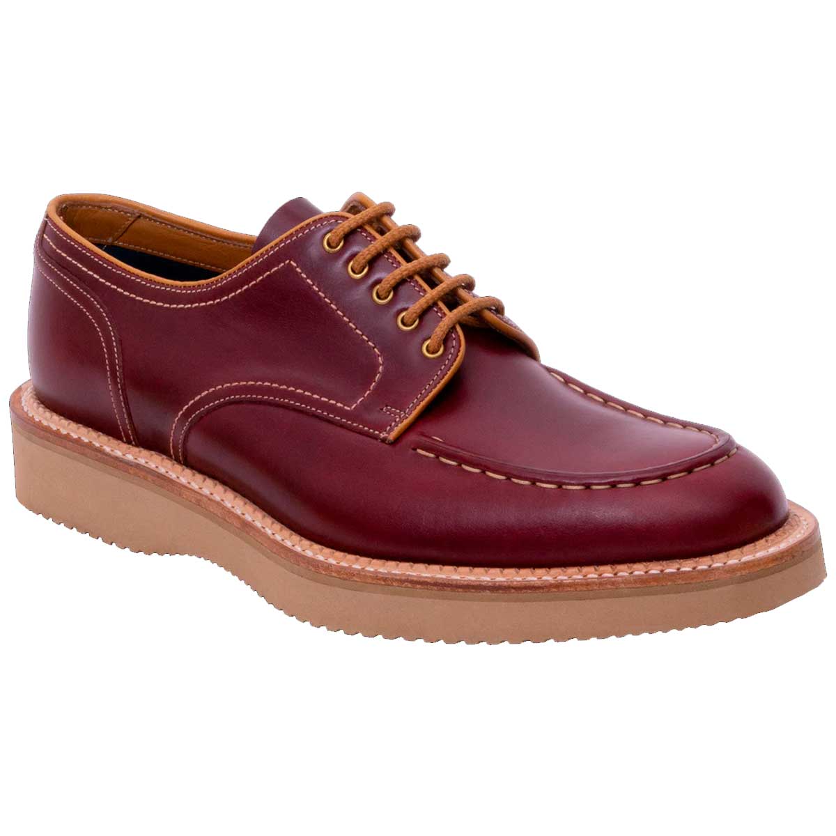 BARKER Michigan Shoes - Mens - Burgundy Waxy Calf