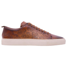 Load image into Gallery viewer, BARKER Paisley Sneakers - Mens - Cedar Hand Painted
