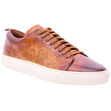 Load image into Gallery viewer, BARKER Paisley Sneakers - Mens - Cedar Hand Painted
