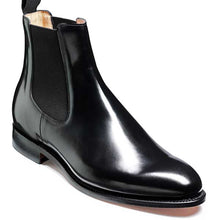 Load image into Gallery viewer, BARKER Bedale Boots - Mens Chelsea - Black Hi-Shine
