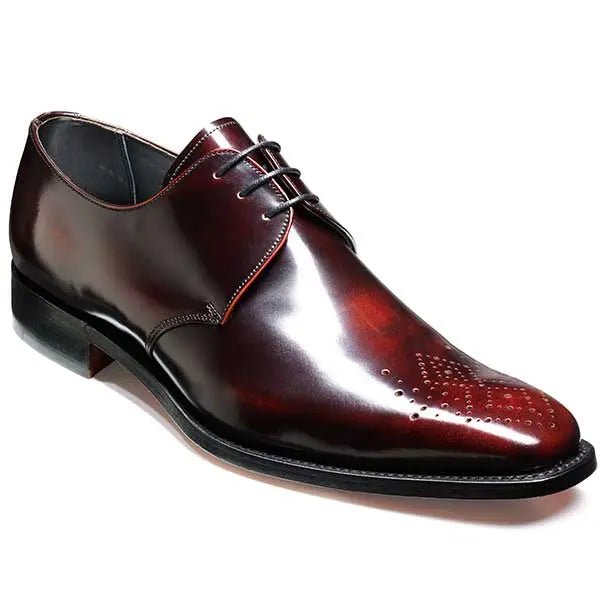 Barker Shoes - Darlington - Derby Style - Brandy Hi-Shine