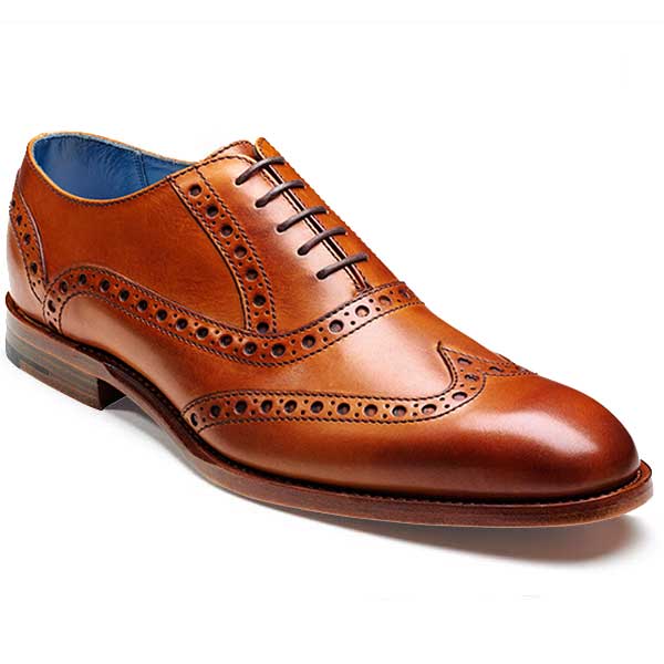 Barker Shoes - Grant Cedar Calf (Brown) - Brogue