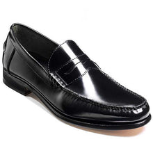 Load image into Gallery viewer, Barker Shoes - Newington - Black Hi-Shine - Loafer Moccasins
