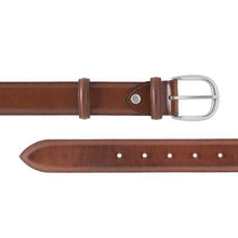Load image into Gallery viewer, Barker Plain Belt - Walnut Calf Leather - One size
