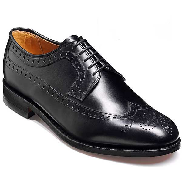 40% OFF BARKER Portrush Shoes - Extra Wide - Black Calf - Size: UK 11