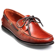 Load image into Gallery viewer, Barker Shoes - Wallis Boat Shoe - Brown Oiled Calf

