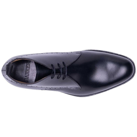 BARKER Tyne Boots - Mens Chukka - Black Calf