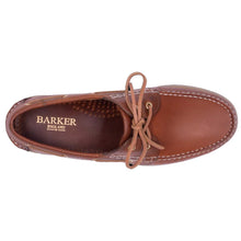 Load image into Gallery viewer, BARKER Wallis Deck Shoes - Mens - Tan Pull Up
