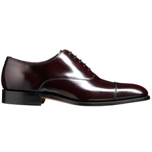 Load image into Gallery viewer, BARKER Winsford Shoes - Mens Oxford - Burgundy Hi-Shine
