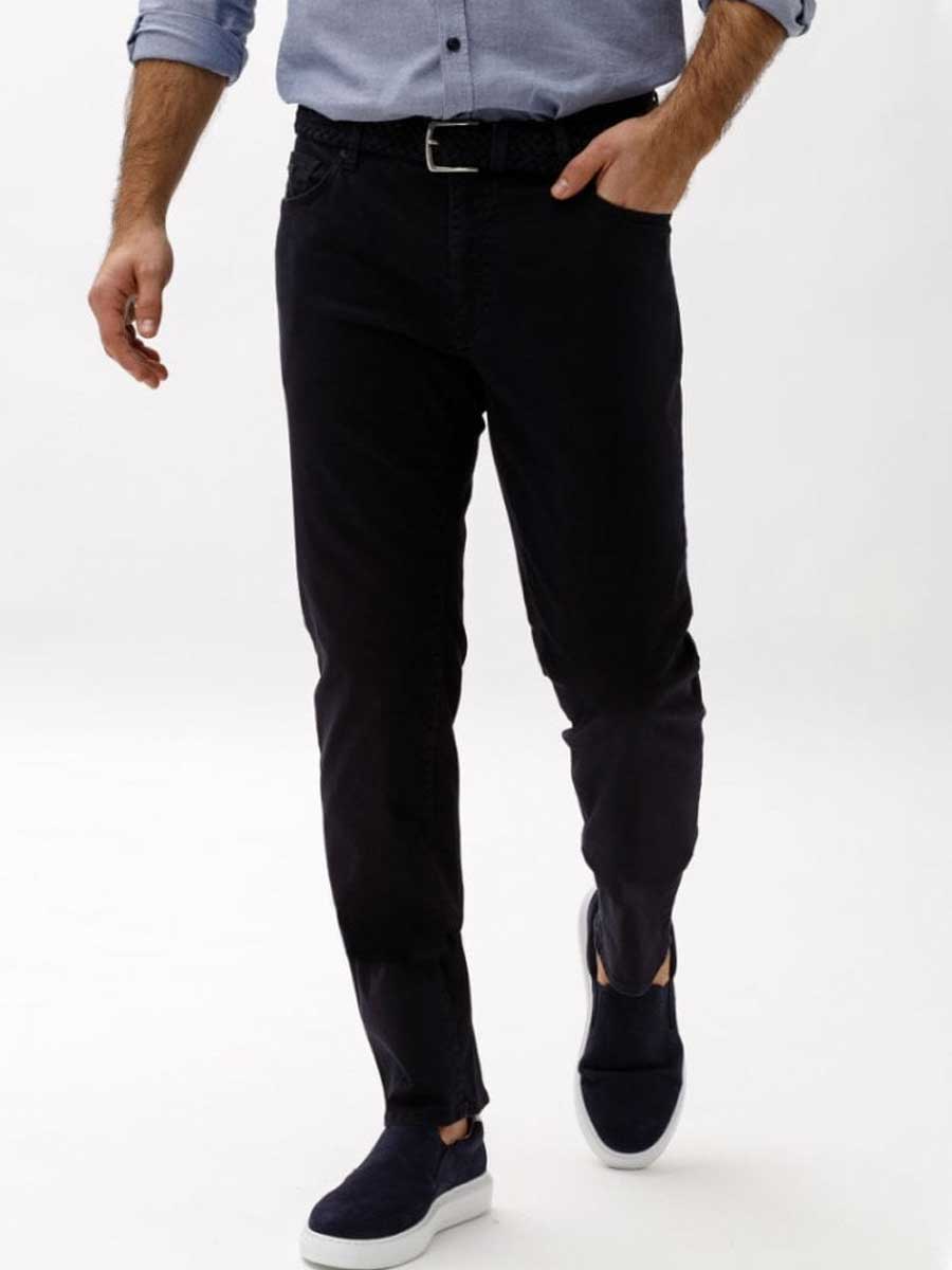 BRAX Cadiz Jeans - Mens Marathon Five-Pocket - Navy