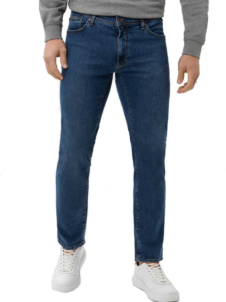 BRAX Cadiz Jeans - Mens Masterpiece Denim - Regular Blue
