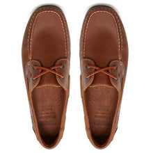 Load image into Gallery viewer, CHATHAM Mens Whitstable Premium Leather Deck Shoes - Tan
