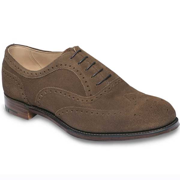 Cheaney - Arthur III Brogues - Plough Suede Leather