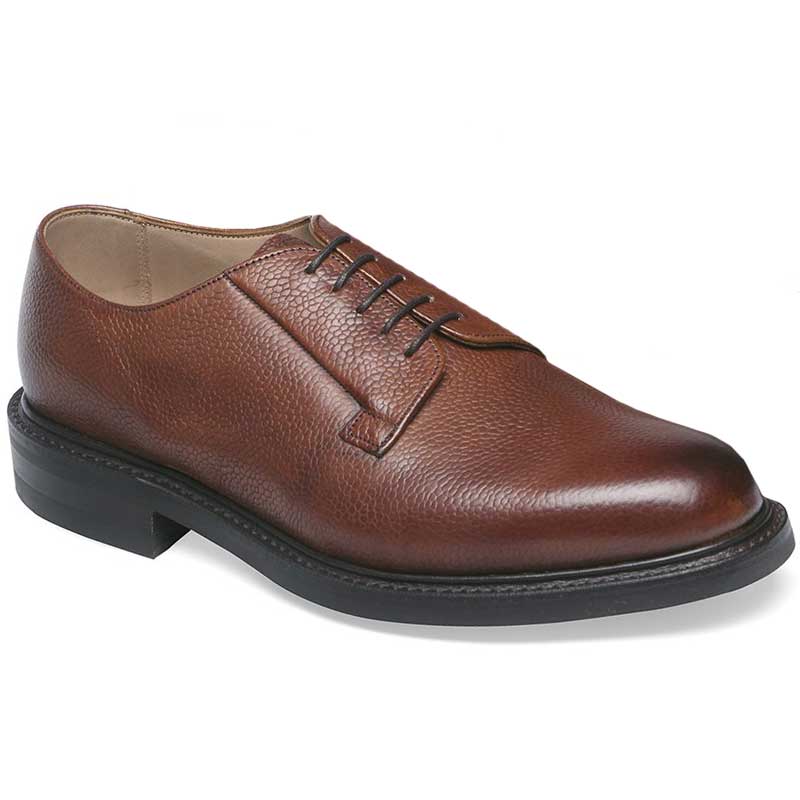 Cheaney - Deal Derby Shoes - Mahogany Grain Leather