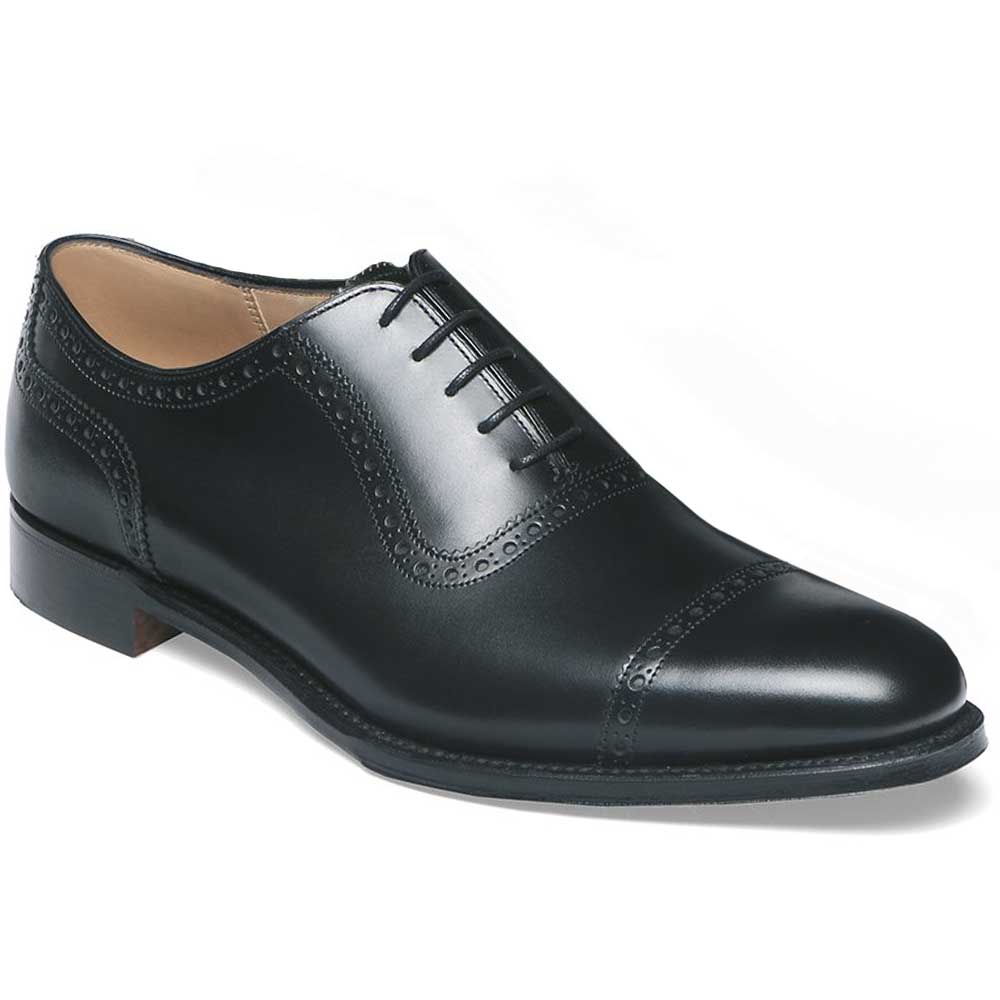 Cheaney - Fenchurch Leather Sole Oxford Shoes Black