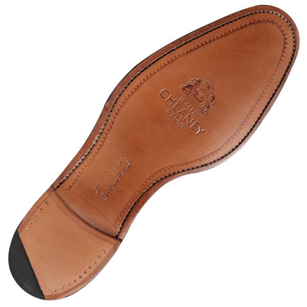 Goodyear welted leather sole & quarter rubber tip