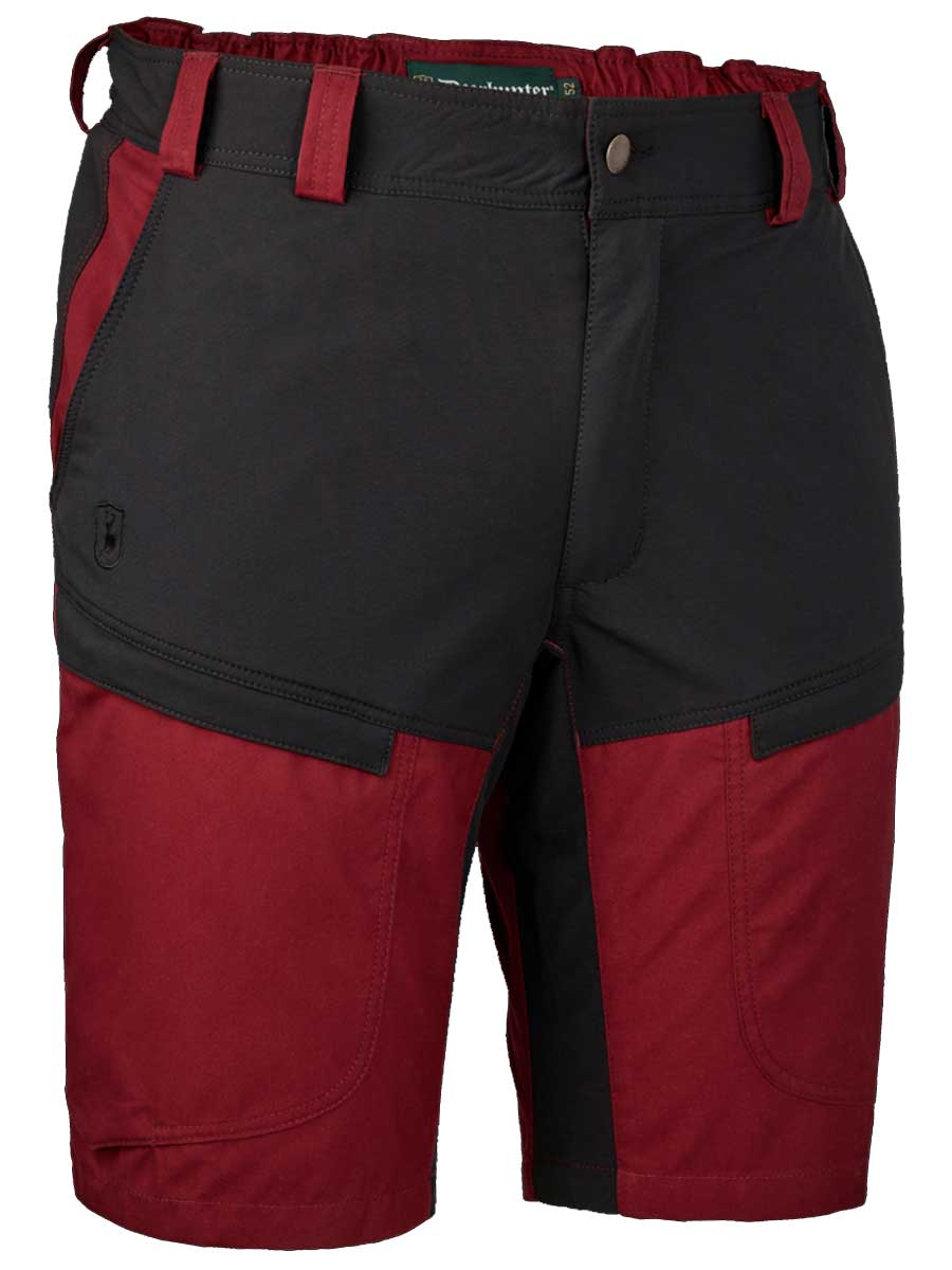 DEERHUNTER Strike Shorts - Mens - Oxblood Red