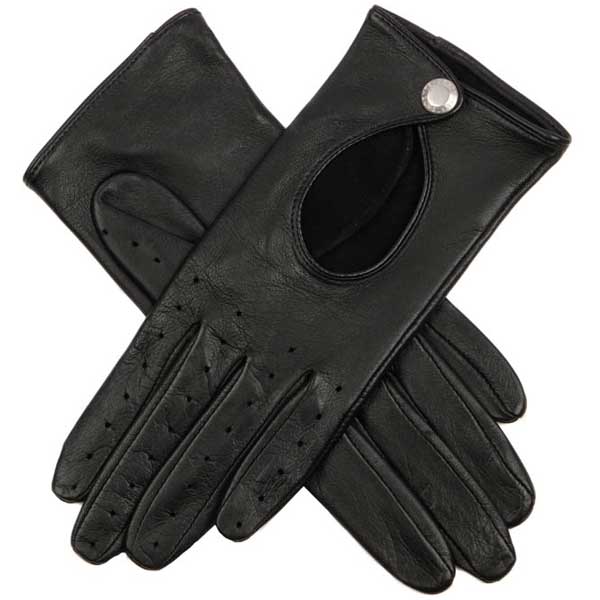 Dents Ladies - Thruxton Leather Driving Gloves - Black