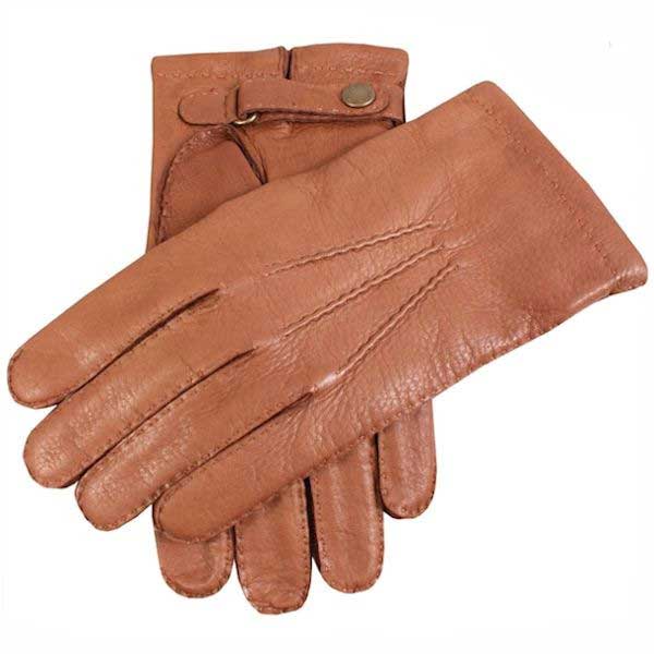 Dents Canterbury - Men's Deerskin Leather Gloves - Havana