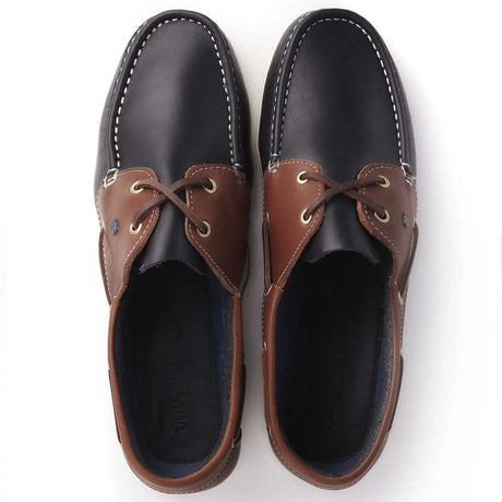 DUBARRY Deck Shoes - Men's Admirals - Navy / Brown