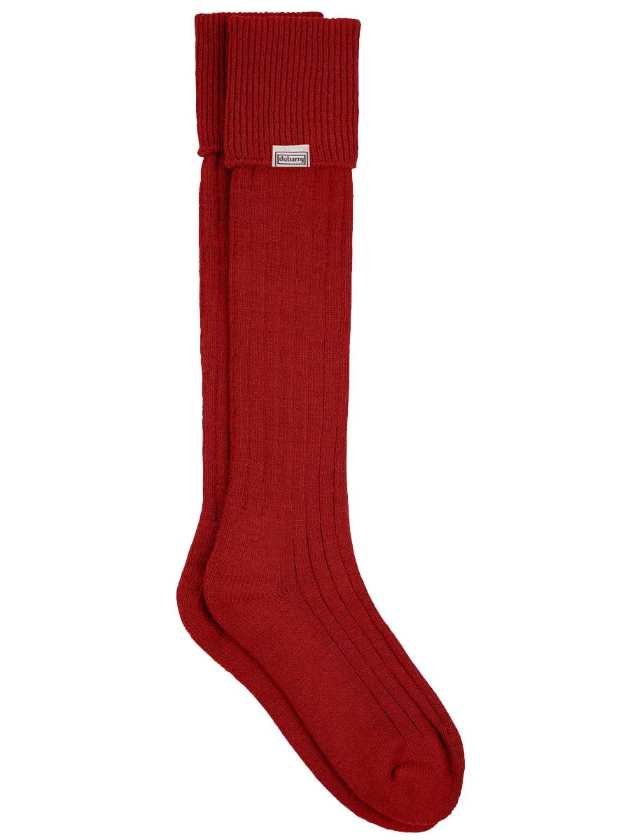 DUBARRY Alpaca Wool Socks - Cardinal
