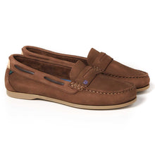 Load image into Gallery viewer, DUBARRY Deck Shoes - Ladies Belize - Cafe
