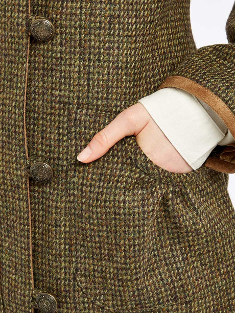 DUBARRY Bracken Ladies Tweed Jacket - Heath Dubarry