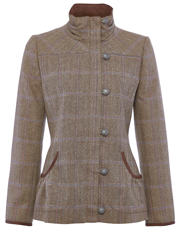 Dubarry Bracken Ladies Tweed Jacket - Woodrose