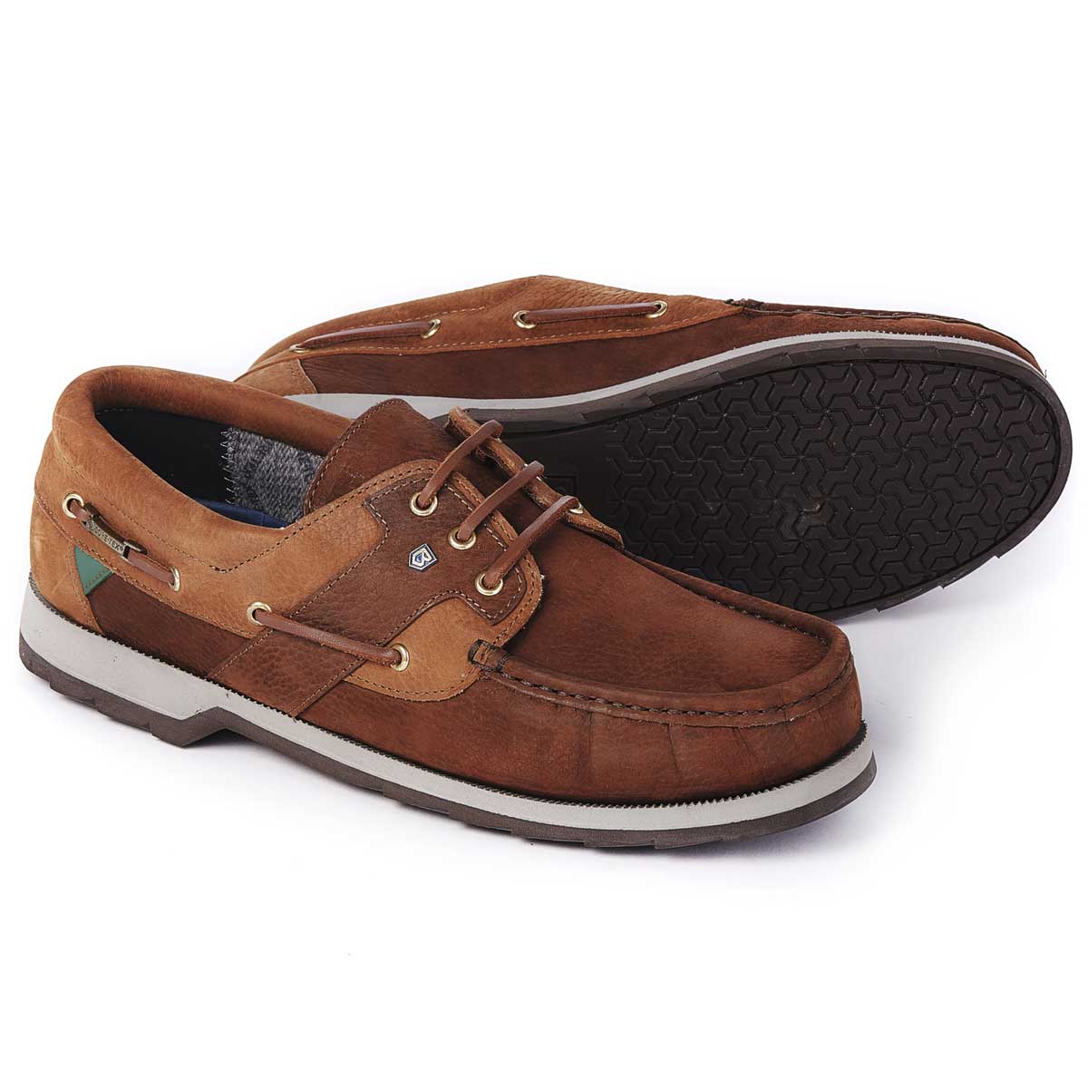 DUBARRY Clipper Deck Shoes - Men's Gore-Tex - Brown Nubuck