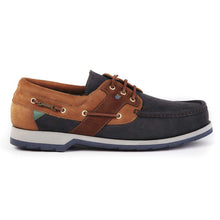 Load image into Gallery viewer, 60% OFF DUBARRY Clipper Deck Shoes - Men&#39;s Gore-Tex - Navy / Brown - Size: UK 6.5 (EU 39.5)
